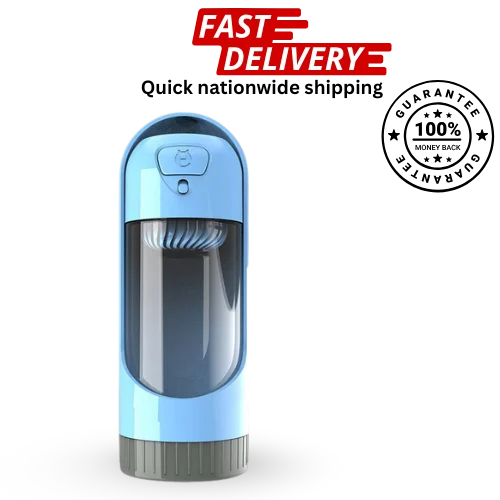 Pet Water Bottle Feeder – Outdoor Travel Bottle for Dogs