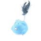 Electric Cat Toys – 4-in-1 Interactive Feather & Laser Turntable Toy for Cats | Automatic Teasing Stick & Fishing Rod