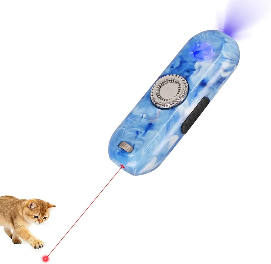 Rechargeable Laser Cat Toy - 5 Patterns 3 Modes