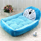 Teddy Cartoon Pet Bed – Washable Large Dog Mat