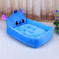 Teddy Cartoon Pet Bed – Washable Large Dog Mat