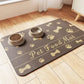 Absorbent Pet Feeding Mat – Waterproof, Non-Slip, Quick Dry for Dogs & Cats