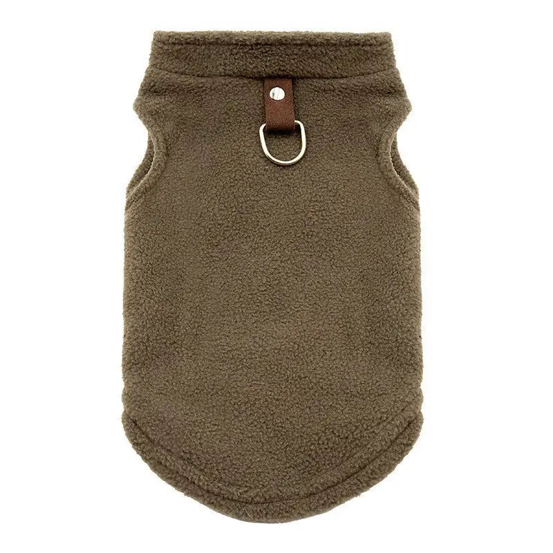 Urban Explorer Hoodie - Denim Pocket Pet Sweater