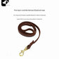 Leather Dog Leash for Large Dogs – German Shepherd & Golden Retriever