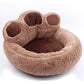 Cozy Bear Paw Pet Bed & Blanket Set