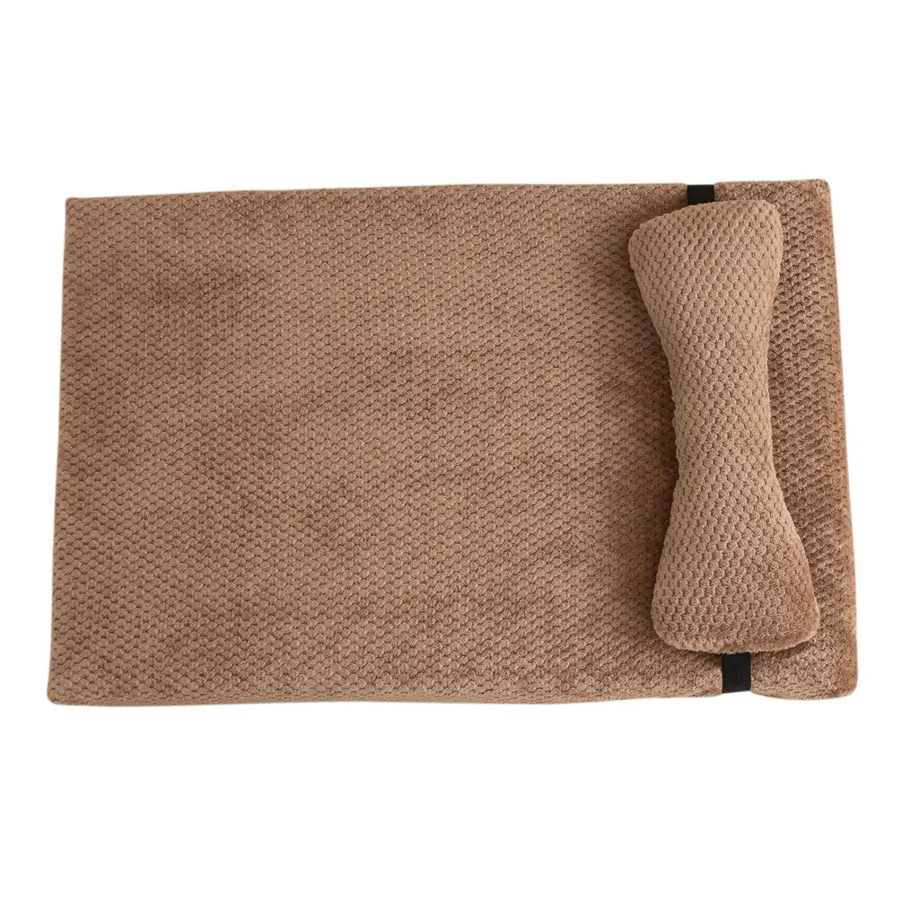 Pineapple Pet Bed – Cozy Winter Mat for Dogs & Cats