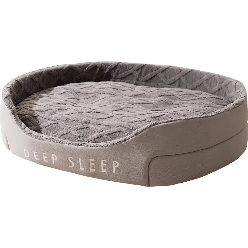 Warm Sponge Pet Bed – Winter Nest for Cats & Small Dogs