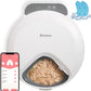 Bsemax Automatic Wet Cat Food Feeder with Ice Packs – 4-Meal Timed Dispenser for Cats & Dogs