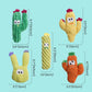Organic Catnip Toys for Indoor Cats – 100% Pure Catnip, No Cotton, Plush Chew & Kicker Toys