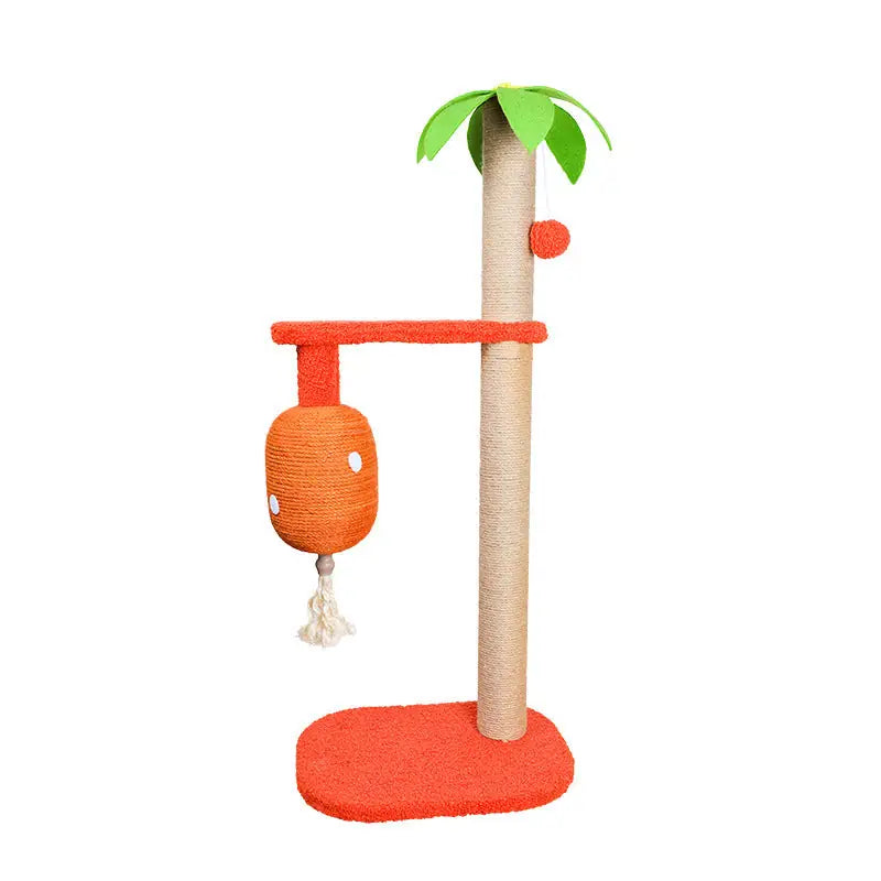 Sisal Coconut Tree Cat Toy – Scratching Post & Climbing Frame