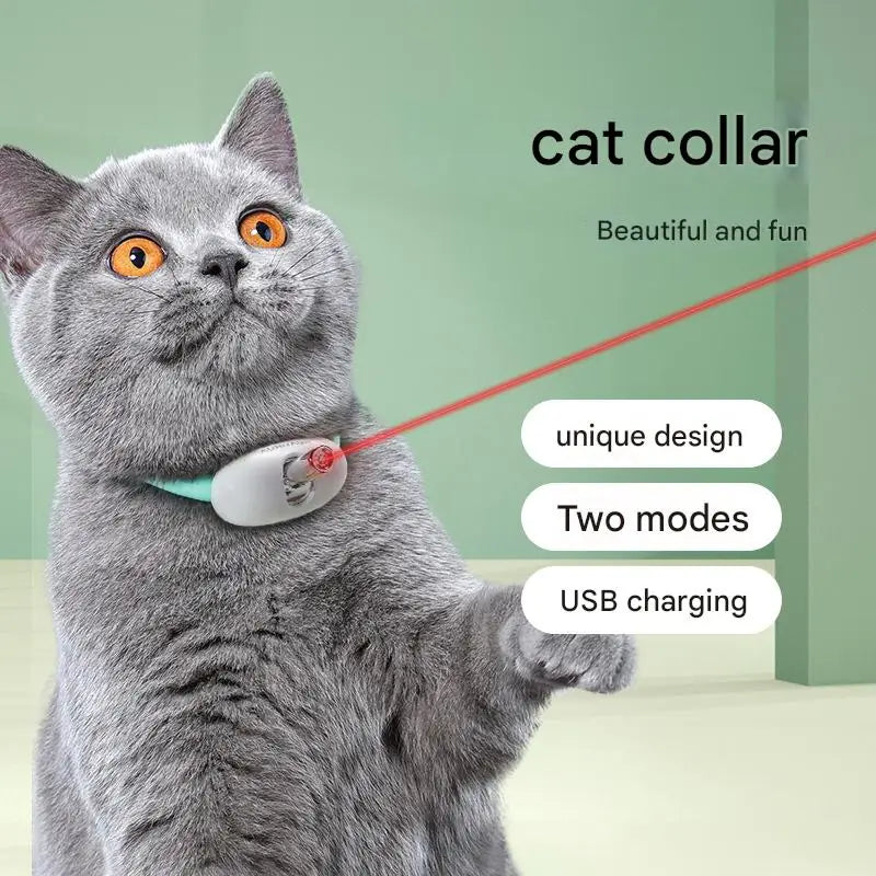 Smart Charging Laser Cat Toy – USB Rechargeable
