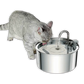 3.2L Stainless Steel Pet Drinking Fountain – Automatic Water Circulation for Cats & Dogs