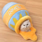 Cozy Critter Bed - All-Season Pet Nest with Removable Mat