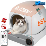 TAKOYI Smart Automatic Litter Box – App-Controlled Self Cleaning Robot with Odor Removal & Radar Sensors (2025)