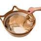 Woven Comfort Nest - All-Season Rattan Pet Bed