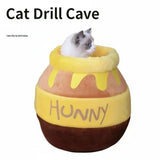 Cozy Critter Bed - All-Season Pet Nest with Removable Mat