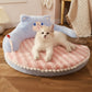 Cozy Bear Pet Sofa - Thick Plush Bed for Small Dogs & Cats