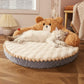 Cozy Bear Pet Sofa - Thick Plush Bed for Small Dogs & Cats
