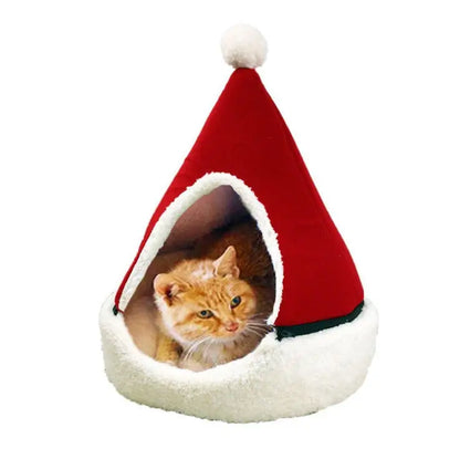 The Cozy Cabin Pet House - Festive Holiday Hideaway
