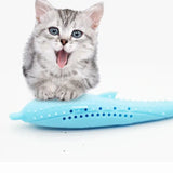 Fin & Grin Dental Fish - Silicone Cat Toothbrush Toy