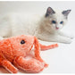 Electric Catnip Shrimp Cat Toy – Jumping Interactive Plush