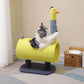 Integrated Cat Climbing Frame & Bed – Compact Sisal Rack