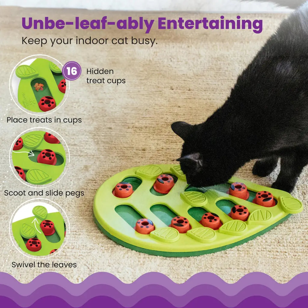Catstages Nina Ottosson Rainy: Interactive Cat Puzzle Feeder