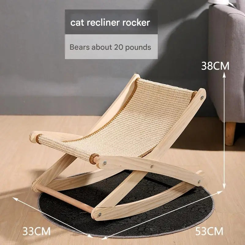 Cat Scratch Recliner – Summer Lounger & Bed in One