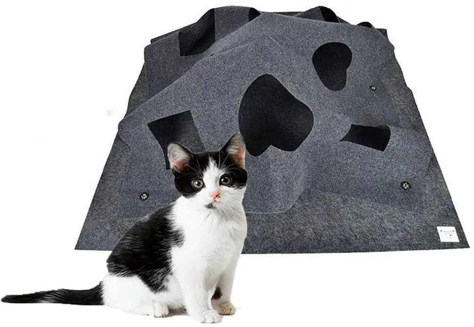 Cat Play Blanket Mat – Interactive Entertainment Toy