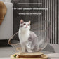 Acrylic Cat Bed with Turntable Toy – Sleep & Play Station