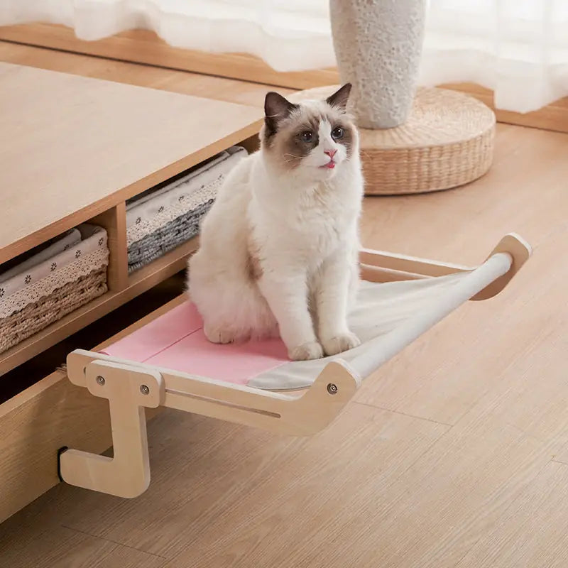 Window Cat Hammock – Hanging Bed for Sills, Balconies & More