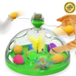 Cat Toy Windmill with Mint – Interactive Treasure Box Spinner