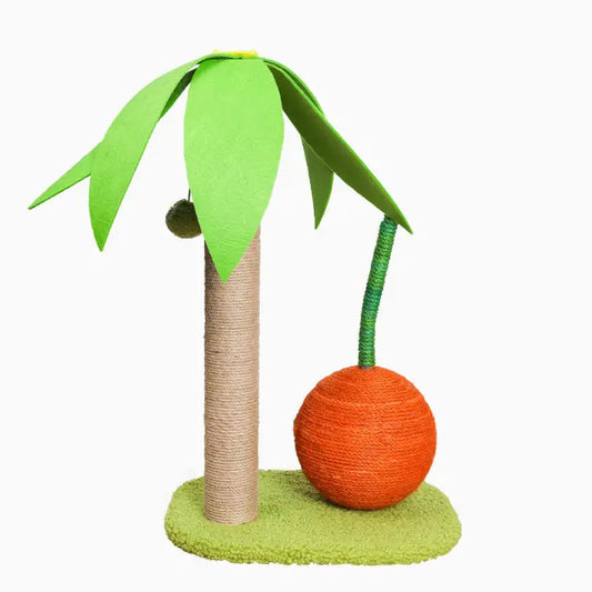 Sisal Coconut Tree Cat Toy – Scratching Post & Climbing Frame
