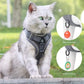 Reflective Vest Harness & Leash – Breathable for Dogs & Cats