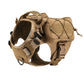 Tactical Dog Vest – MOLLE Outdoor Harness