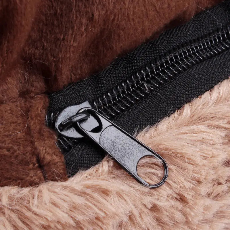 Cozy Bear Paw Pet Bed & Blanket Set