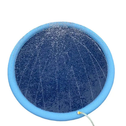 Pet Splash Mat – Non-Slip Water Sprinkler Pad for Dogs & Kids