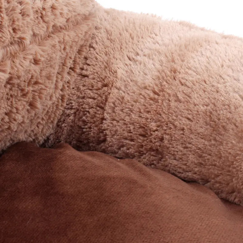 Cozy Bear Paw Pet Bed & Blanket Set