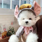 Cozy Critter Hoodie - Fleece Pet Sweater with Fun Design