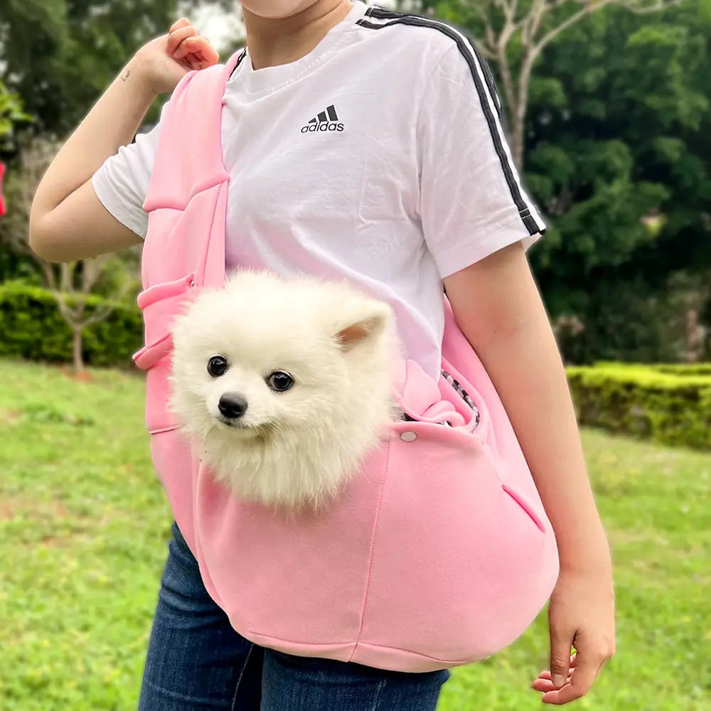 Adventure Ready Pet Carrier Backpack - Burgundy Crossbody Messenger Bag
