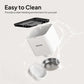 VOLUAS Automatic Cat Dog Feeder – Timed Dispenser, 4 Meals, Portion Control, Voice Recorder