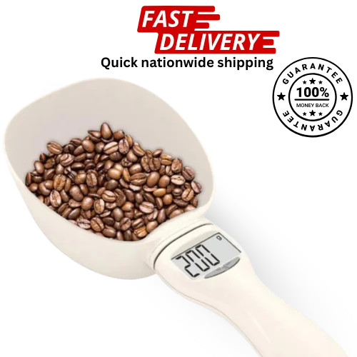 Pet Food Measuring Spoon – Digital Portion Control for Dogs & Cats