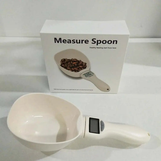 Pet Food Measuring Spoon – Digital Portion Control for Dogs & Cats