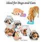 MateeyLife 2PCS Lick Mat for Dogs and Cats – Slow Feeder, Anxiety Relief, Suction Cup Design