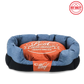 Teflon Easy-Clean Square Pet Bed – For Small & Medium Dogs or Cats