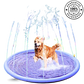 Pet Splash Mat – Non-Slip Water Sprinkler Pad for Dogs & Kids