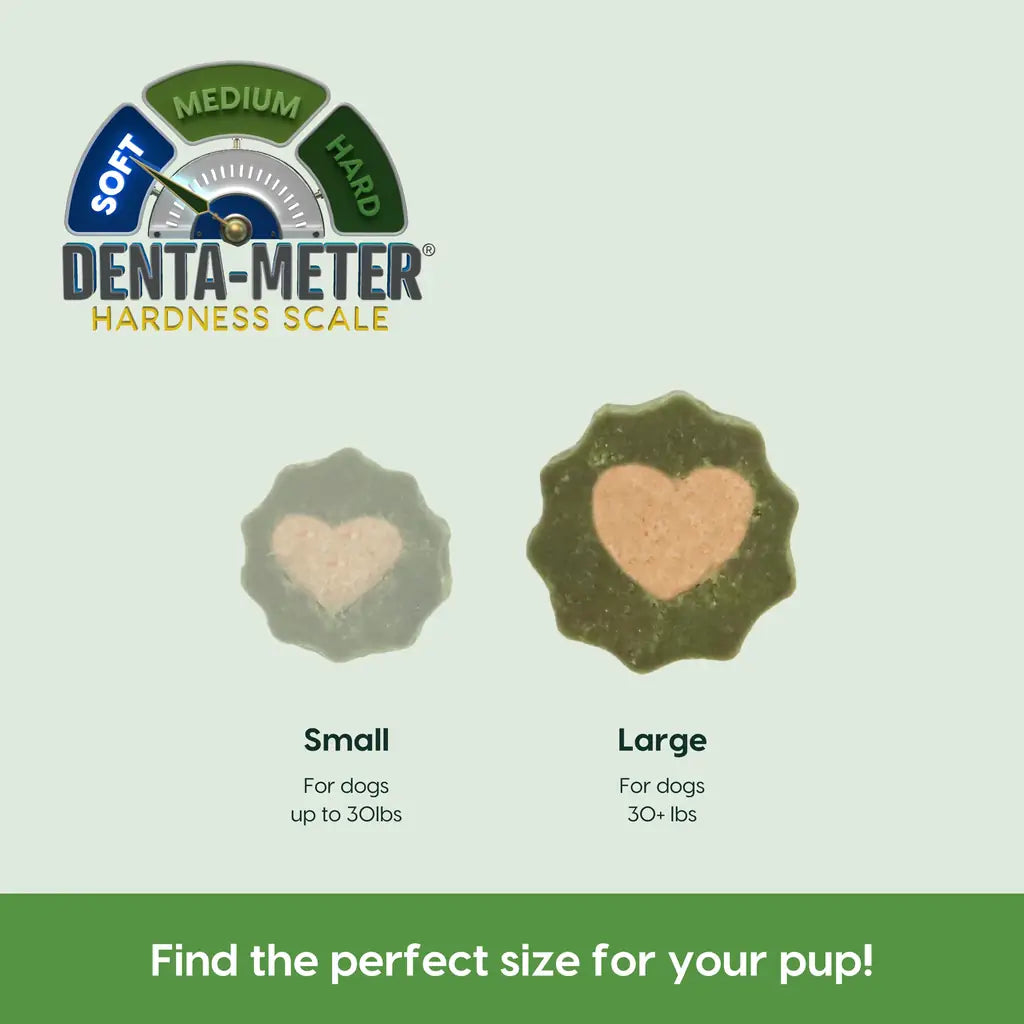 Ark Naturals Dental Chews for Small Dogs, Soft Brushless Toothpaste, Freshens Breath & Reduces Plaque