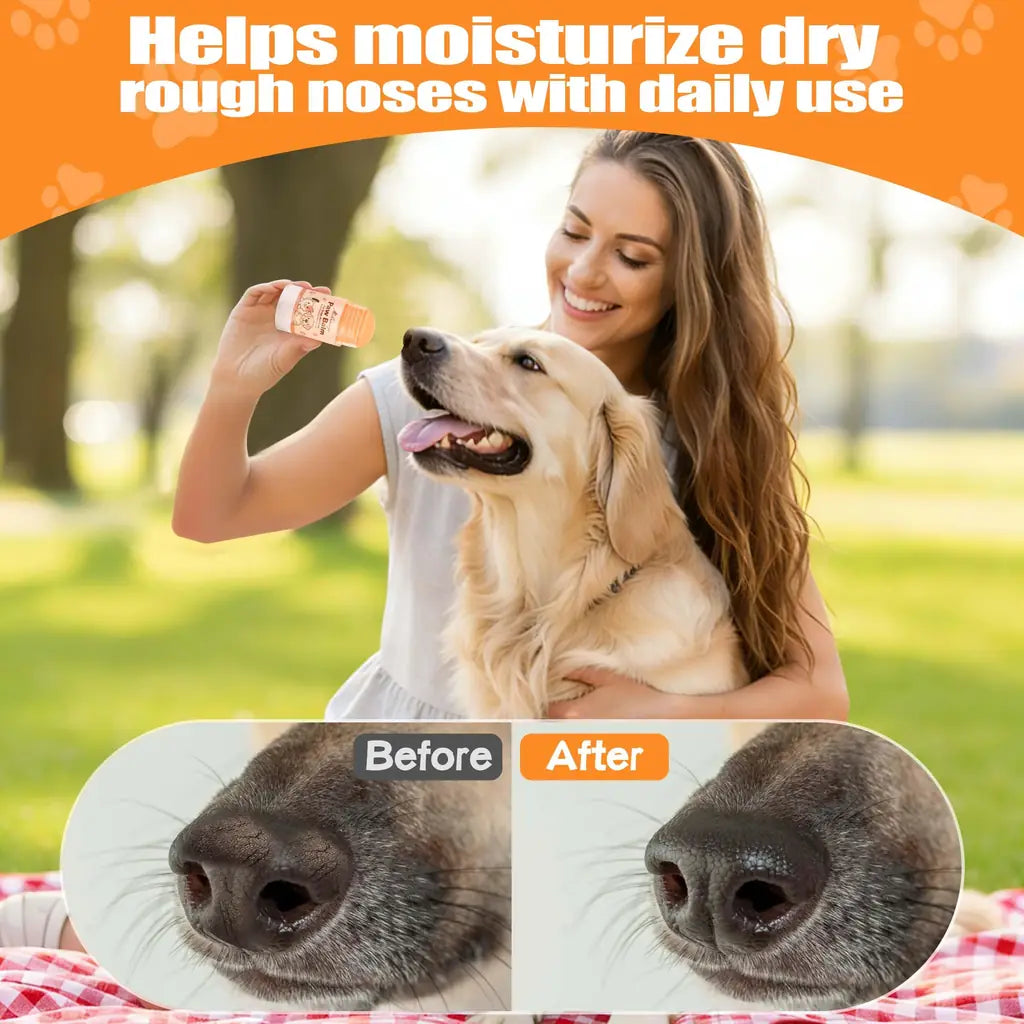 Molianji Dog & Cat Paw Balm Stick – Lick-Safe Moisturizer for Dry Cracked Paws & Nose