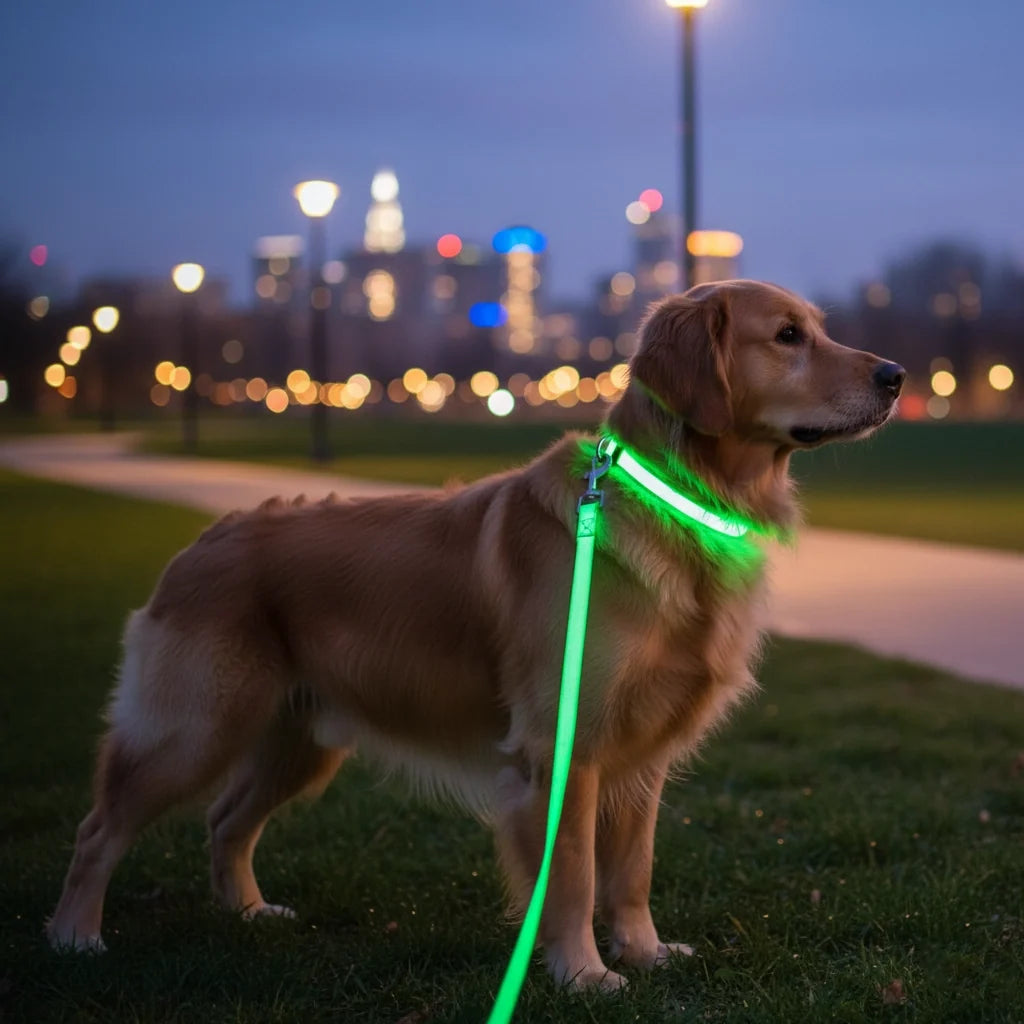 Luminous Dog Lead | Rechargeable Glowing Leash