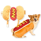 Hot Dog & Burger Pet Costume – Funny Outfit for Dogs & Cats